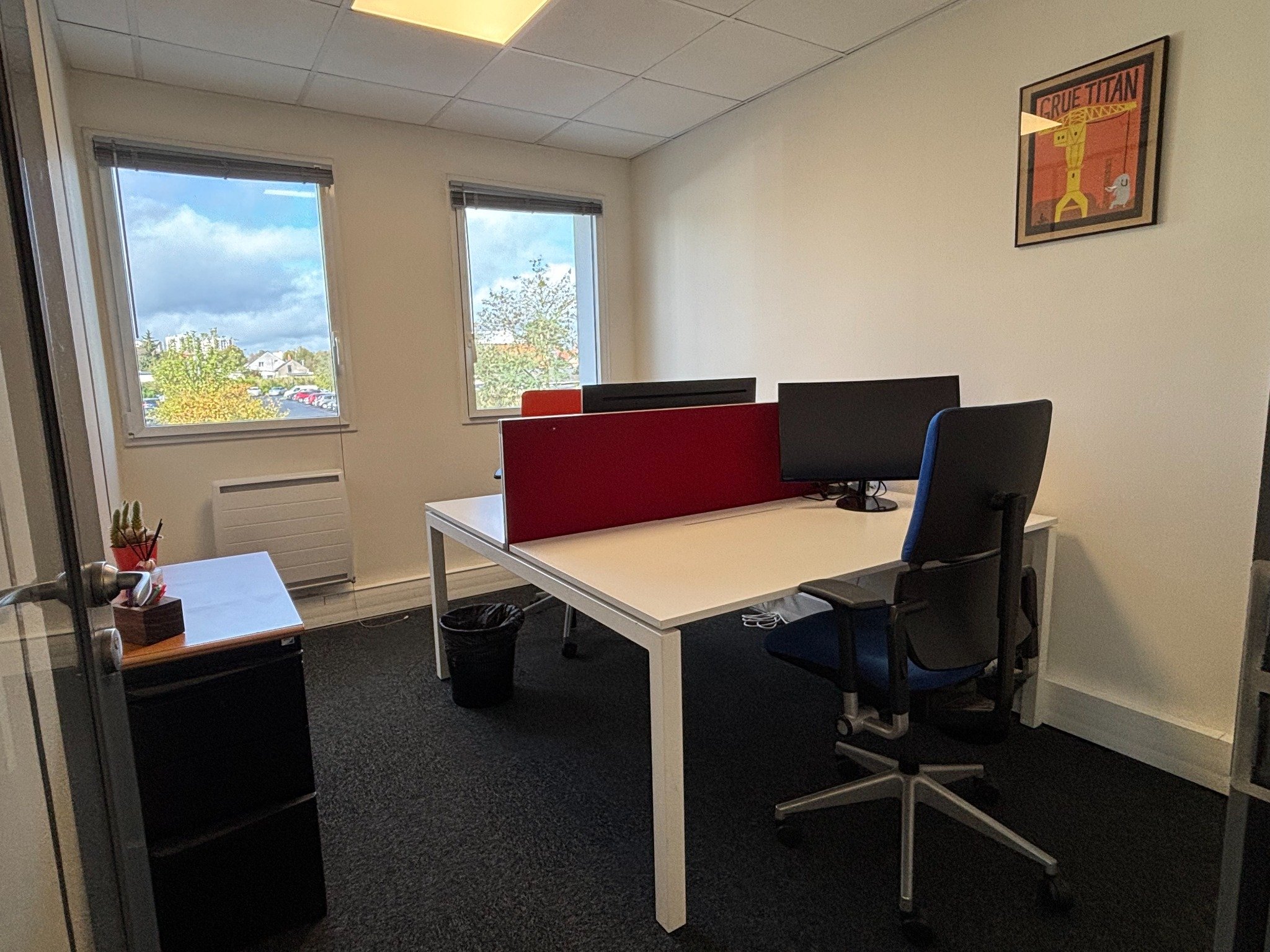 Bureau privatif deux personnes
